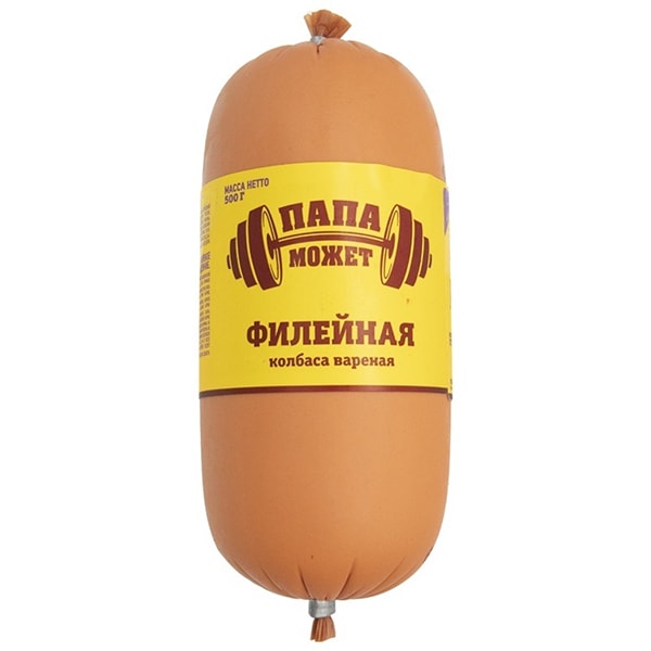 Колбаса "Папа Может" филейная 500 г.